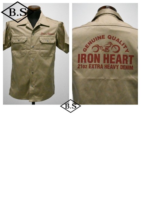 長袖シャツ / アイアンハート IRON HEART 長袖シャツ IHSH-446 T/C