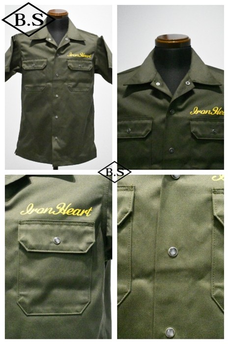 長袖シャツ / アイアンハート IRON HEART 長袖シャツ IHSH-446 T/C