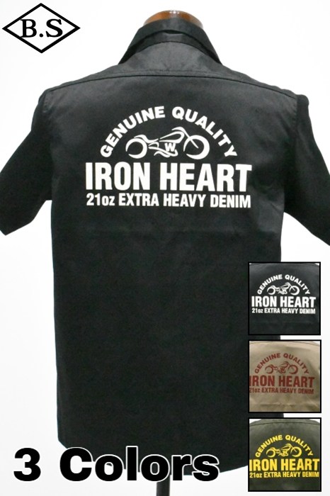 長袖シャツ / アイアンハート IRON HEART 長袖シャツ IHSH-446 T/C