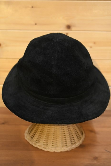 Y's ウール レザー 2トーン ハット override 帽子 ハット OVERRIDE WOOL KNIT FEDORA