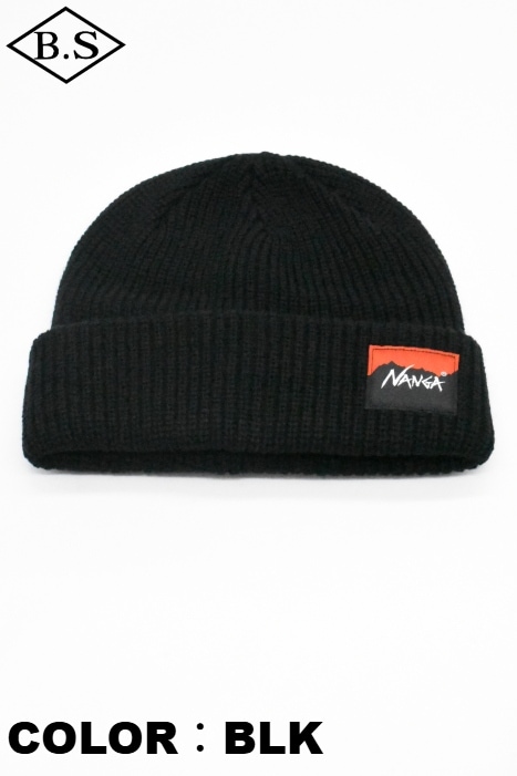 キャップ / ナンガ NANGA ニットキャップ BOX LOGO BULKY BEANIE