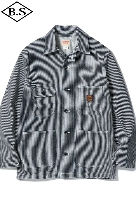 サンサーフ SUN SURF アウター Lot No. SM15903 / SAILOR MOKU PRODUCTS 12.5oz. HICKORY STRIPE WORK JACKET