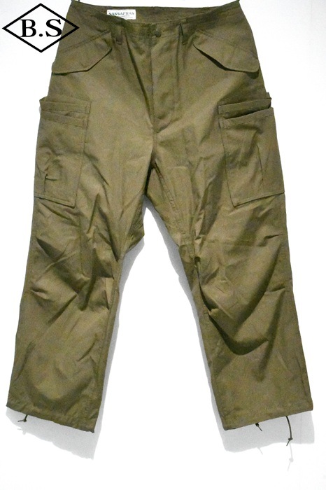 SASSAFRAS / ササフラス SASSAFRAS パンツ SF-262334 OVERGROWN PANTS