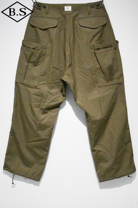 SASSAFRAS / ササフラス SASSAFRAS パンツ SF-262334 OVERGROWN PANTS