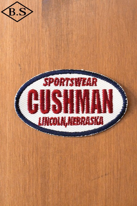 クッシュマン CUSHMAN ワッペン 29313 EMBROIDERY PATCH 6 CUSHMAN