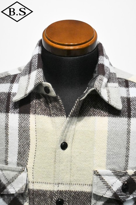 WESTRIDE　長袖シャツ WEST RIDE/ウエストライド】長袖シャツ/PIPING WESTERN SHIRTS