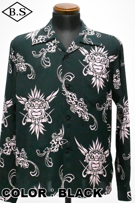 SUN_SURF / サンサーフ SUN SURF 長袖アロハシャツ SS29601 RAYON