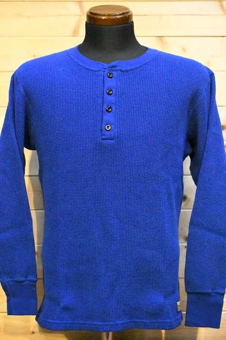 ダリーズ 長袖Ｔシャツ DALEE'S 2230HT 30s WAFFLE HENLY THERMAL NVY