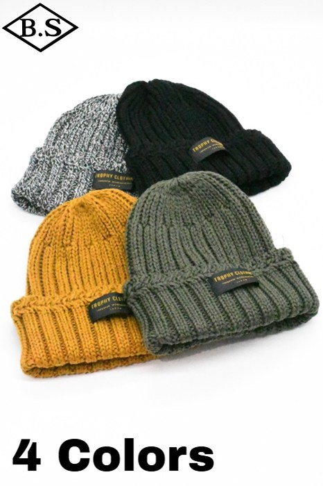 トロフィークロージング TROPHY CLOTHING キャップ TR25AW-701 Low Gauge Knit Cap