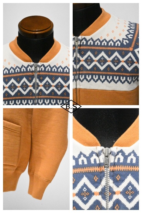 COLIMBO / コリンボ COLIMBO スウェットパーカー ZA-0440 Snowflake