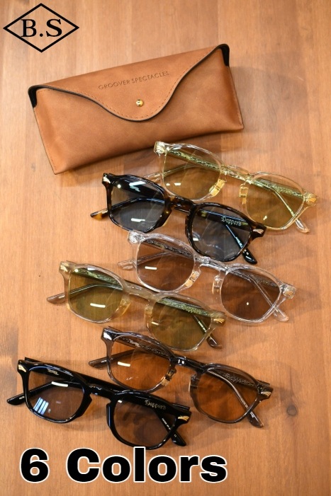 ダッパーズ × グルーバー サングラス Dapper’s × GROOVER LOT1695 GROOVER Wname Eyewear Type DOLL3