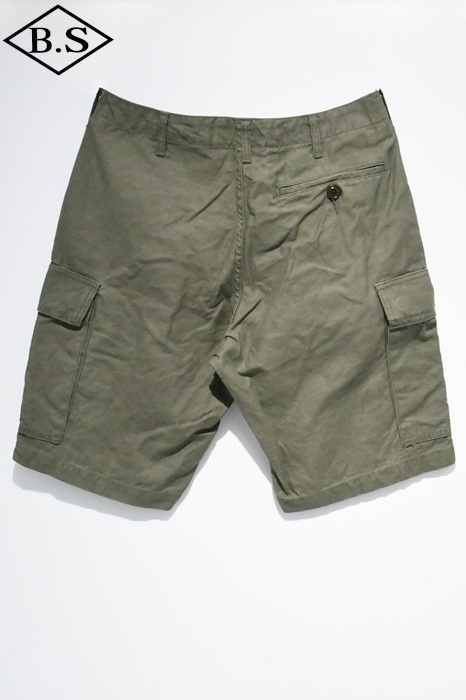 キューティーフラッシュ ミリタリー ショートパンツ　パイソン FREE WHEELERS/フリーホイーラーズ】2023SS「Military Tropical