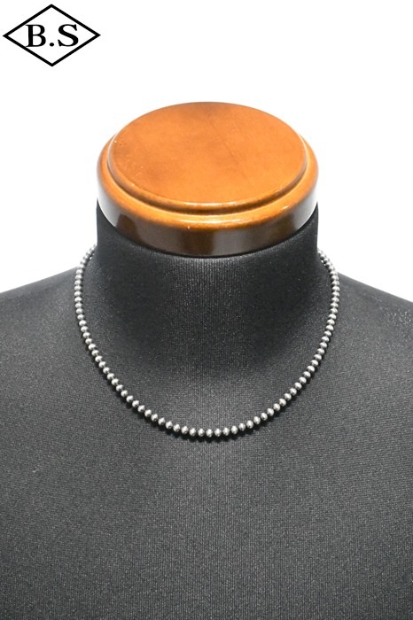 インディアンジュエリー INDIAN JEWELRY アクセアリー FN51-001 ナバホパールビーズチェーン 4mm 45cm