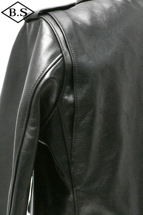 ブランド別 / マシス MASSES レザージャケット HORSE LEATHER JKT BLK