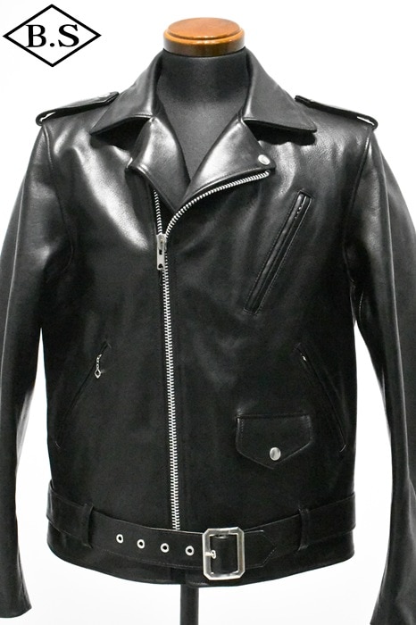 アイテム別 / マシス MASSES レザージャケット HORSE LEATHER JKT BLK