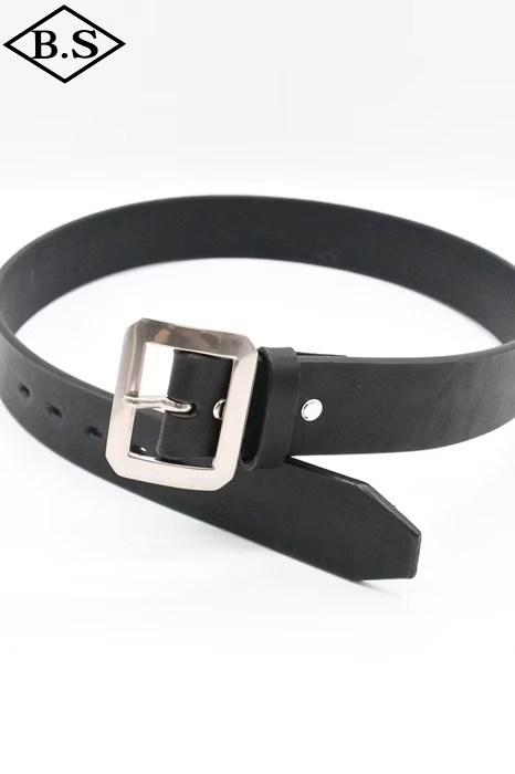 レインボーカントリー RAINBOW COUNTRY ベルト RCL-60010 LEATHER SINGLE PIN BELT シングルピンベルト BLACK ブラックRCL-60010