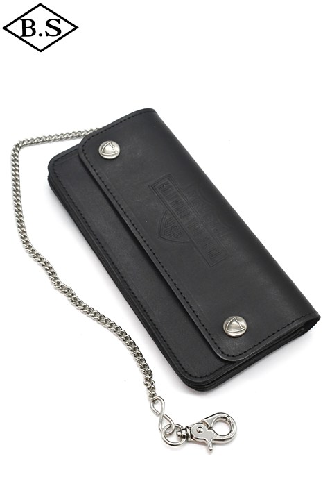 エイチティーシー HTC（Hollywood trading Company)  ウォレット TYPE-1 SHIELD BIKER WALLET W / CHAME
