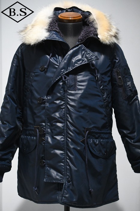 コリンボ COLIMBO アウター ZZ-0131 C.H.MASLAND Type Snorkel Parka N-3A(Plain) A.F.BLUE
