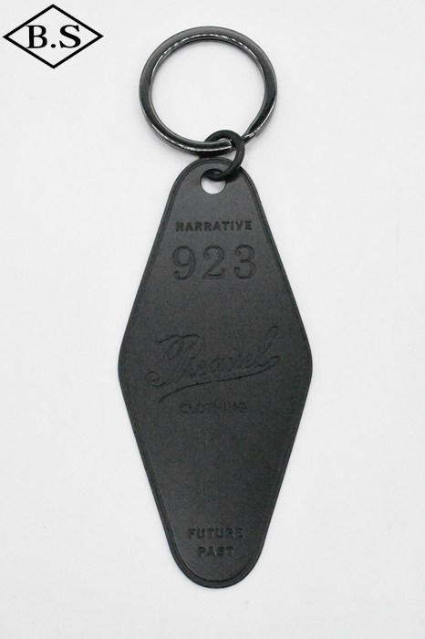 プリクエル PREQUEL 小物 O1002 Motel Key Ring モーテルキーリング BLACK