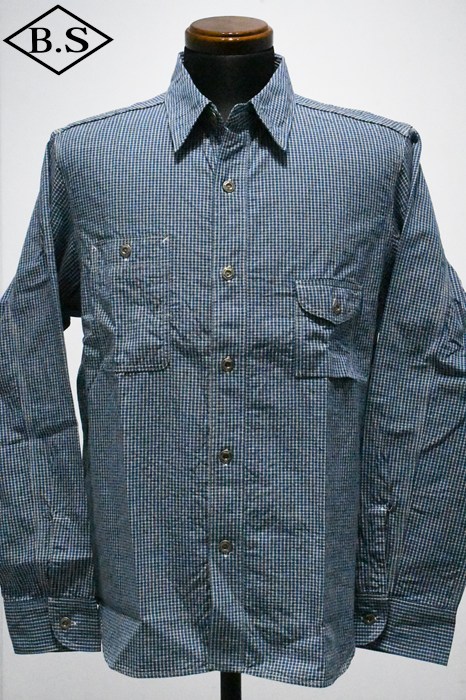 ジェラード JELADO 長袖シャツ JP21126 L/S Smoker Shirt / INDIGO