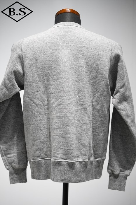 【新品・未使用】バズリクソンズ スウェット USAF サイズXL ヘザーグレー BUZZ RICKSON'S バズリクソンズ ハーフジップ スウェットシャツ