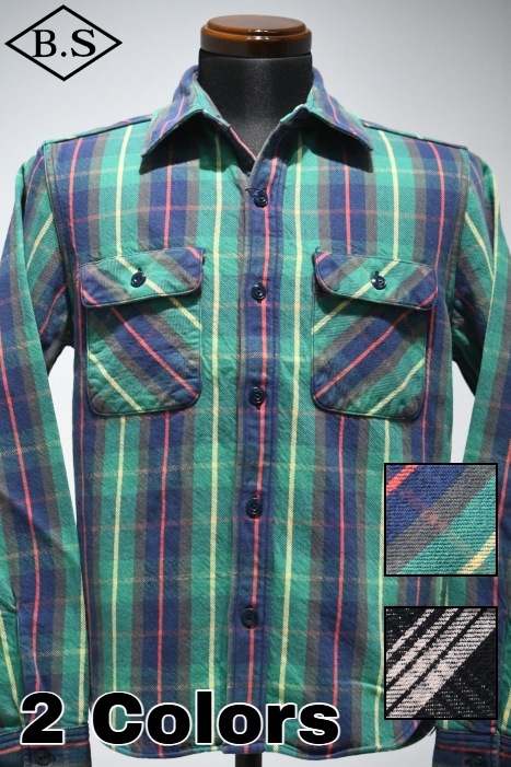 ジェラード JELADO 長袖シャツ JP02125 Union Worker Shirt Short Length ショート丈