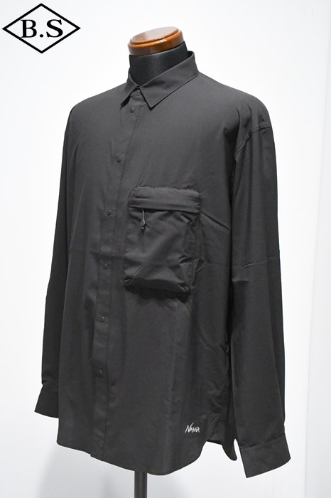 PLC エクスカーションシャツ BLACK Mサイズ PLC エクスカーション シャツ – NANGA ONLINE SHOP