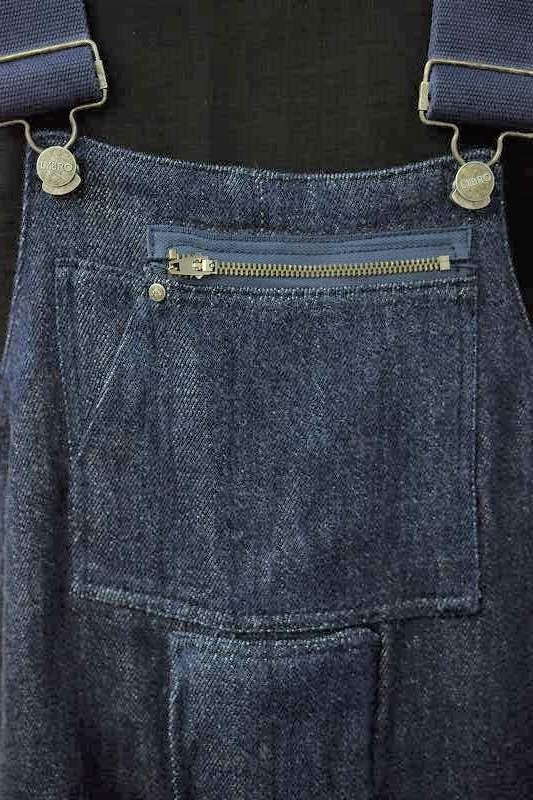 ナイジェルケーボンLYBROネイバルダンガリー AW22 New Arrivals》NAVAL DUNGAREE - Black - from LYBRO