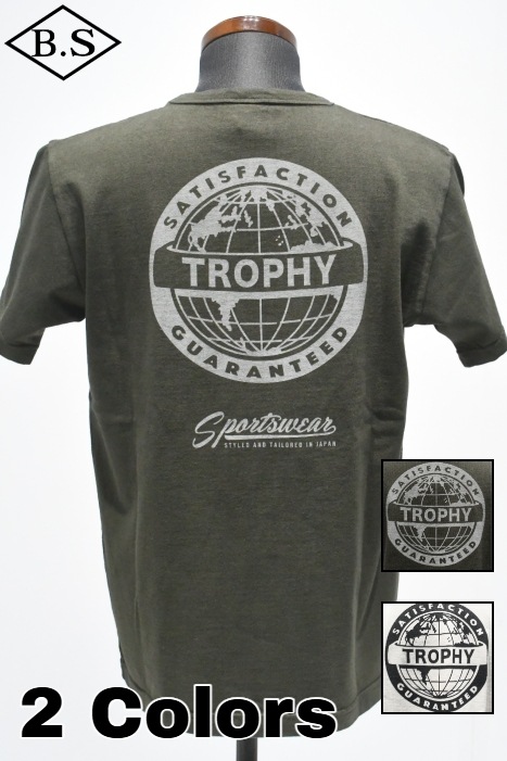 トロフィークロージング TROPHY CLOTHING Tシャツ TR25SS-204 Earth Logo OD Tee