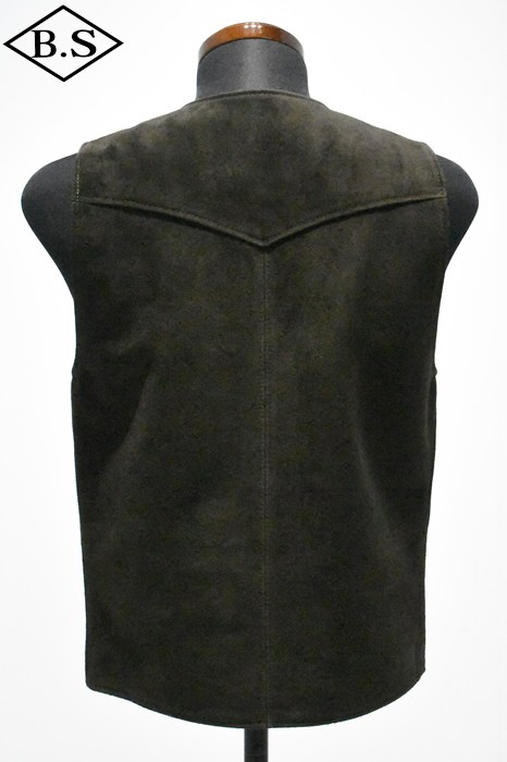 Y'2LEATHER / ワイツーレザー Y'2 LEATHER レザーベスト TV-02 STEER