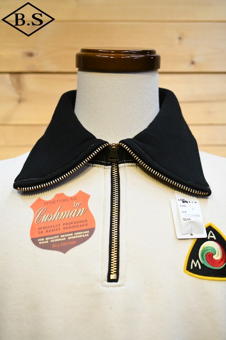 すべての商品 / クッシュマン CUSHMAN スウェット 26175 HALF ZIP