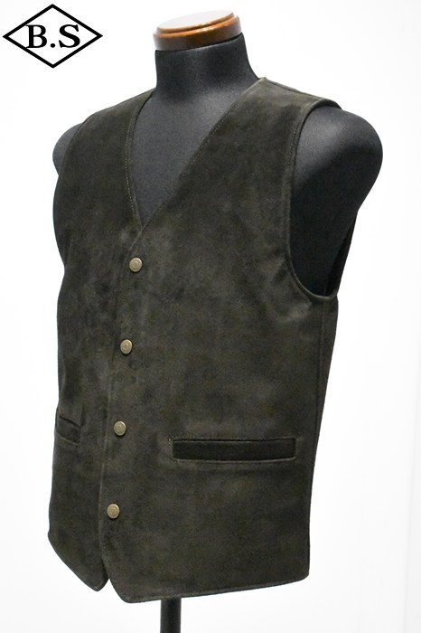 アイテム別 / ワイツーレザー Y'2 LEATHER レザーベスト TV-02 STEER