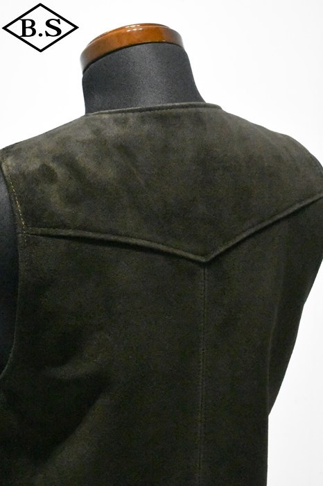 Y'2LEATHER / ワイツーレザー Y'2 LEATHER レザーベスト TV-02 STEER