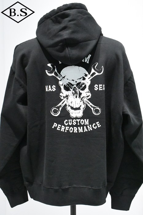 スウェット / マシス MASSES スウェット M&M×MASSES HOODED SKULL