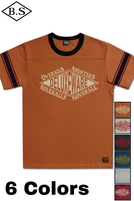 デラックスウエア DELUXEWARE Tシャツ BRGX-002 SQ.DELUXE