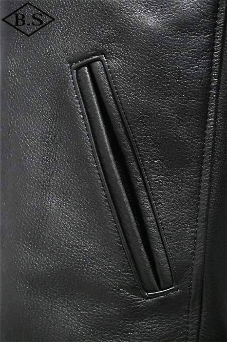 Y2LEATHER ブラックレザージャケット SB-151 サイズ38