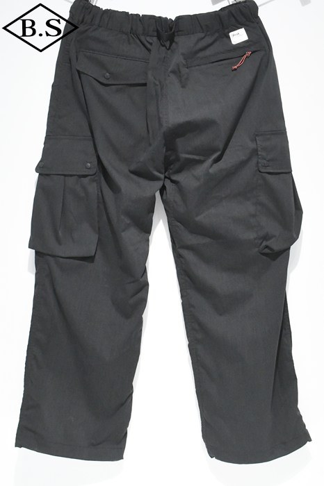 新品NANGA HINOC RIPSTOP FIELD PANTS ブラック　M ヒノックリップストップ フィールド カーゴパンツ – NANGA