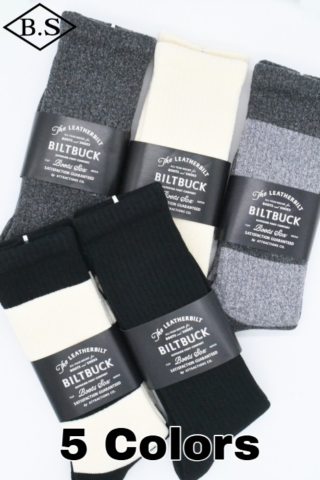 アトラクションズ Attractions ビルトバック BILTBUCK ソックス Lot.600 Boots Socks
