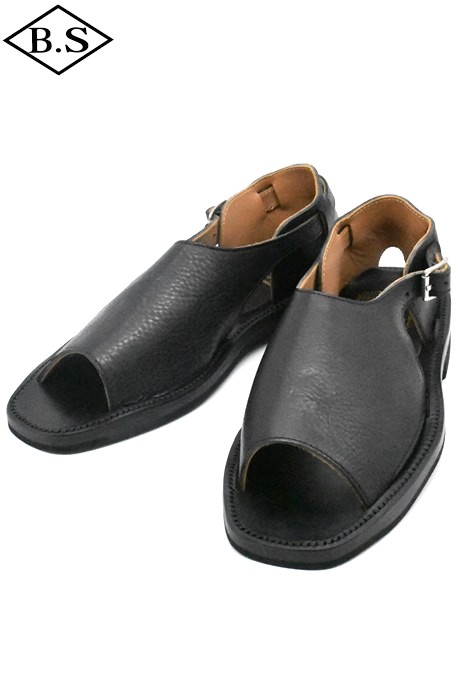 ブルスケッタシューズ BRUSCHETTA SHOES サンダル TOLUCA VACHETTA  BLACK トルーカ