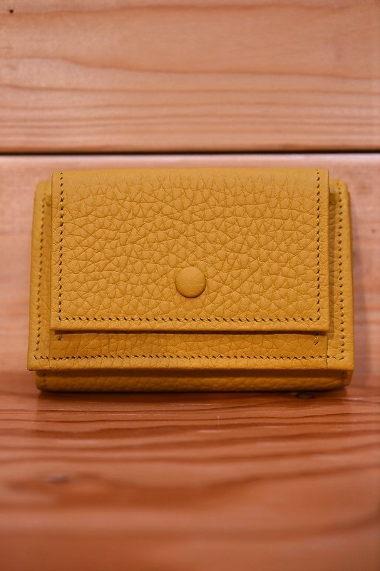 イトゥアイス ITUAIS ウォレット TAURILLON LAGUN COMPACT WALLET CURRY（イエロー）