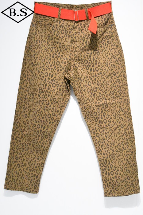 クッシュマン CUSHMAN マットソンズ MATTSONS パンツ 62462 LEOPARD 5 POCKET PANTS WITH BELT