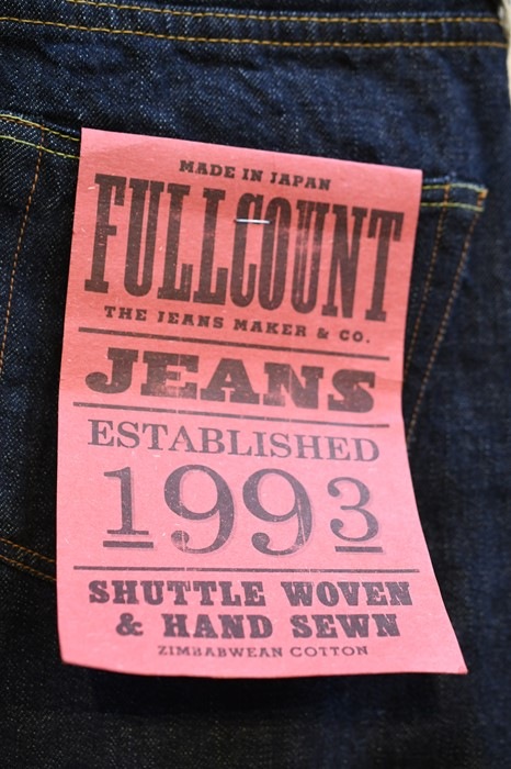 FULL_COUNT / フルカウント FULLCOUNT ジーンズ 1109 Slim Denim 