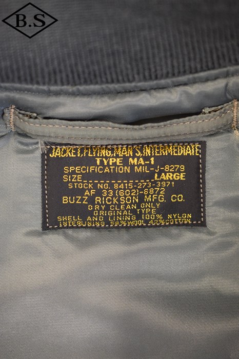 バズリクソンズ MA-1 BR14920 Mサイズ 楽天市場】バズリクソンズ ジャケット MA-1 フライトジャケット