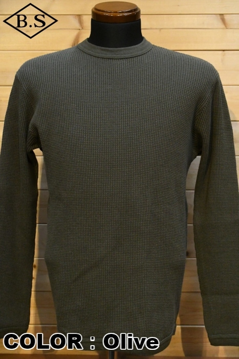 CUSHMAN / クッシュマン CUSHMAN ロンT 26361 BIG WAFFLE LONG