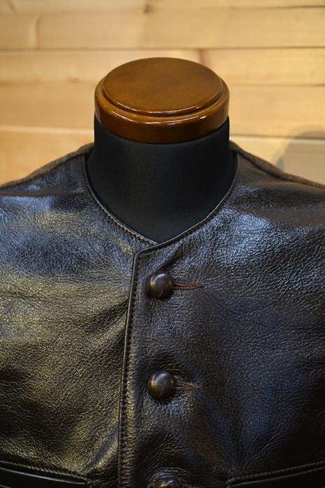 AERO LEATHER / エアロレザー AERO LEATHER レザーベスト Shackleton