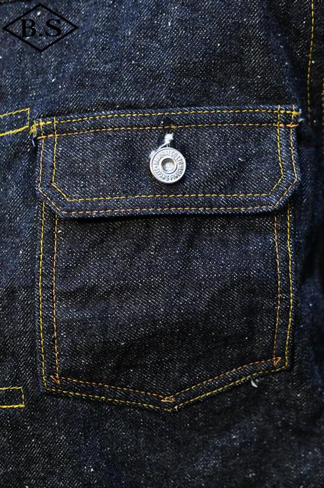 新品サムライ ジャケット インディゴ デニムジャケット　Sサイズ SAMURAI_Jeans / サムライジーンズ デニムジャケット SAMURAIJEANS