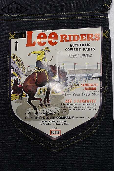 LEE / リー Lee ジーンズ ARCHIVES RIDERS 101-Z 1948