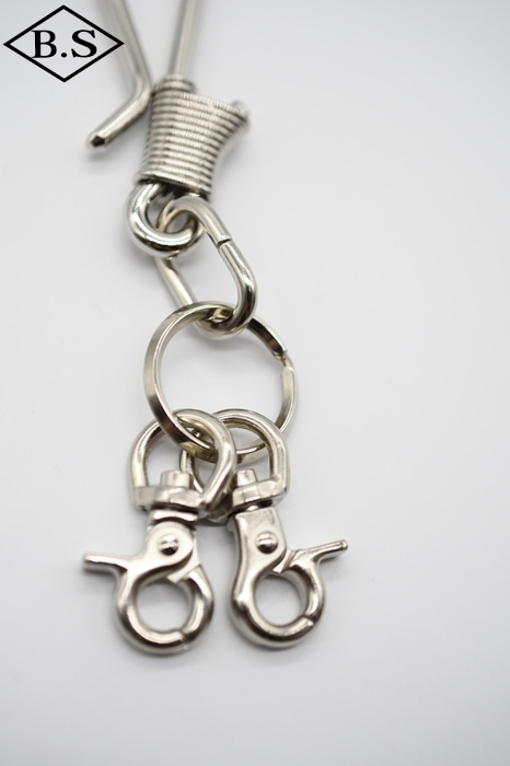 デラックスウエア　キーフック DELUXEWARE HOOK HOLDER.H-フックキーホルダーH-HOOKHOLDERH
