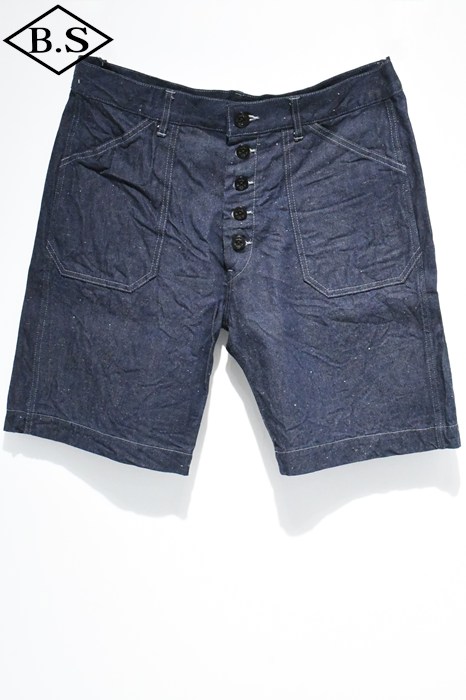 クッシュマン CUSHMAN ショートパンツ 22272 11oz DENIM SHORT PANTS IND