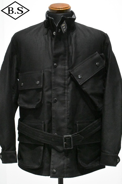 リアルマッコイズ REAL McCOYS アウター MJ25122 HEAVY COTTON ENDURO RACING JACKET BLACK